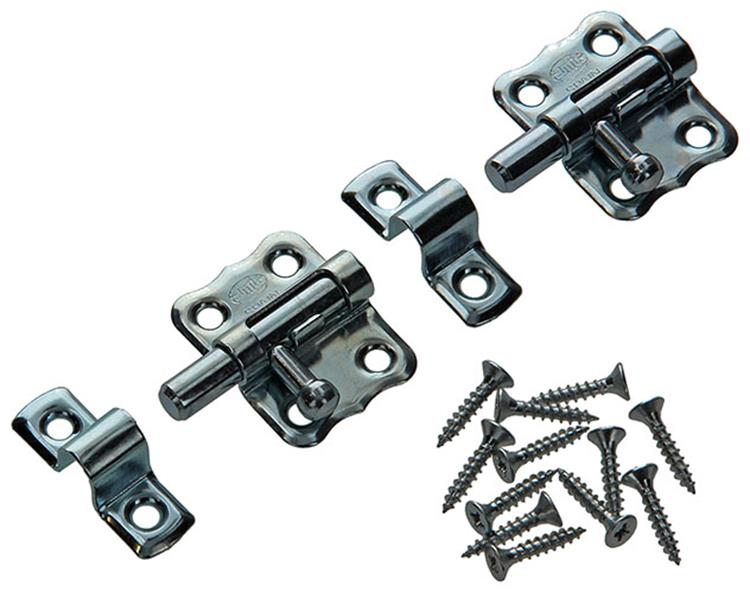 Mack 1013474 - 2 amerikaanse grendels verzinkt a 25 - b 10 mm | 5 stuks