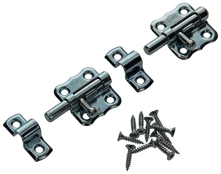Mack 1013475 - 2 amerikaanse grendels verzinkt a 30 - b 15 mm | 5 stuks