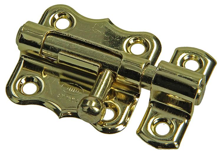Mack 1015935 - 1 amerikaanse grendel vermessingd a 40 - b 20 mm | 5 stuks