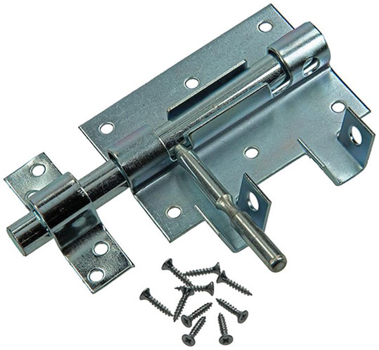 Mack 1015861 - 1 hangslotgrendel verzinkt 100mm 1019 | 5 stuks