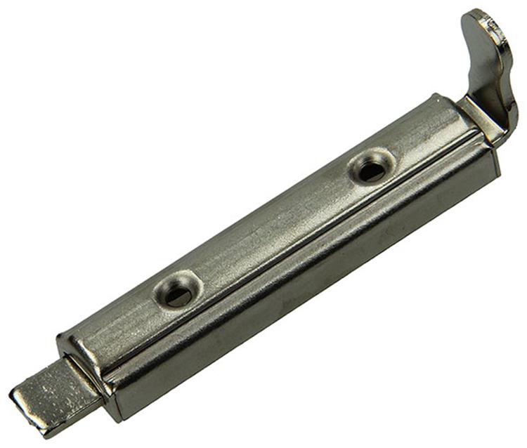 Mack 1013271 - 2 meubelschuiven vernikkeld a 60 - b 12,5 mm | 10 stuks