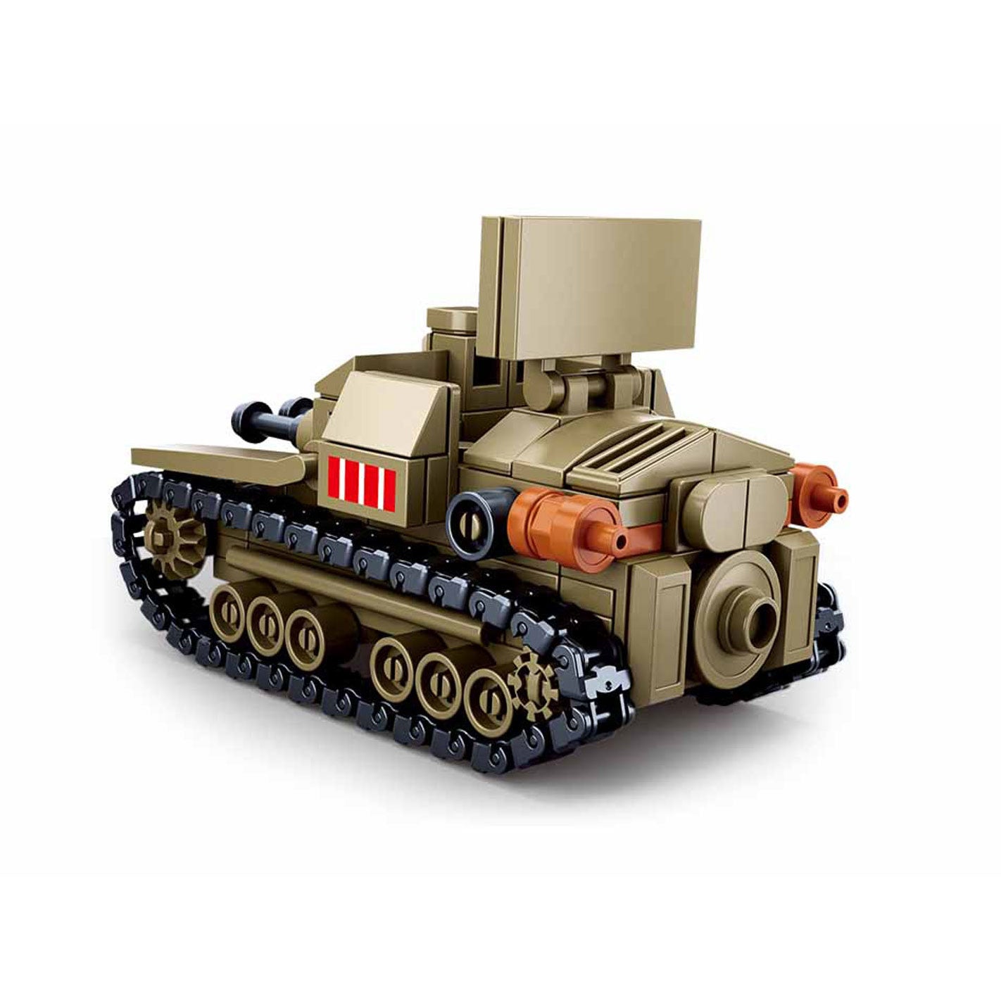 Sluban WOII - kleine italiaanse tank