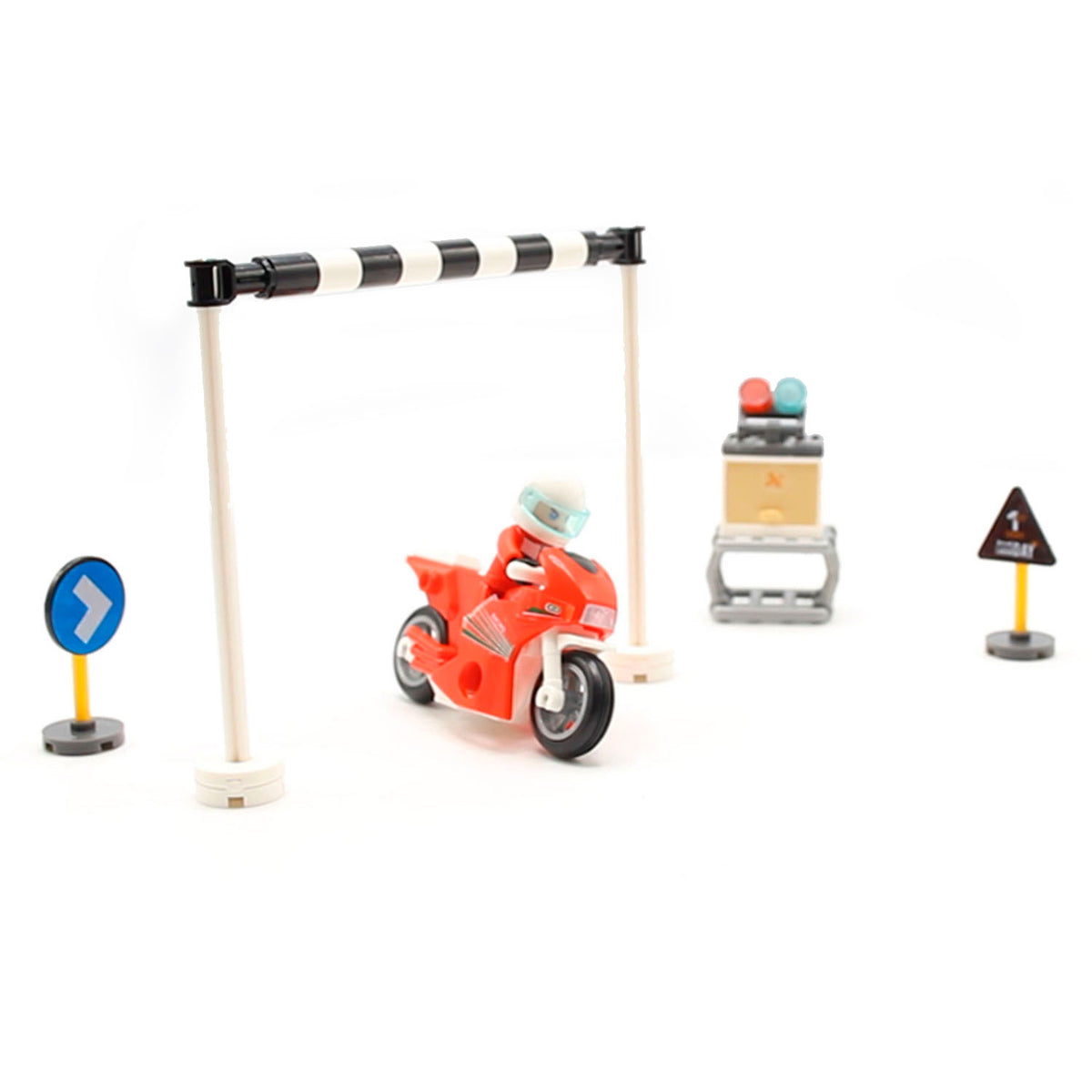 Sluban racing motorcycle town junior 16.5 x 14.1 cm 60-piece