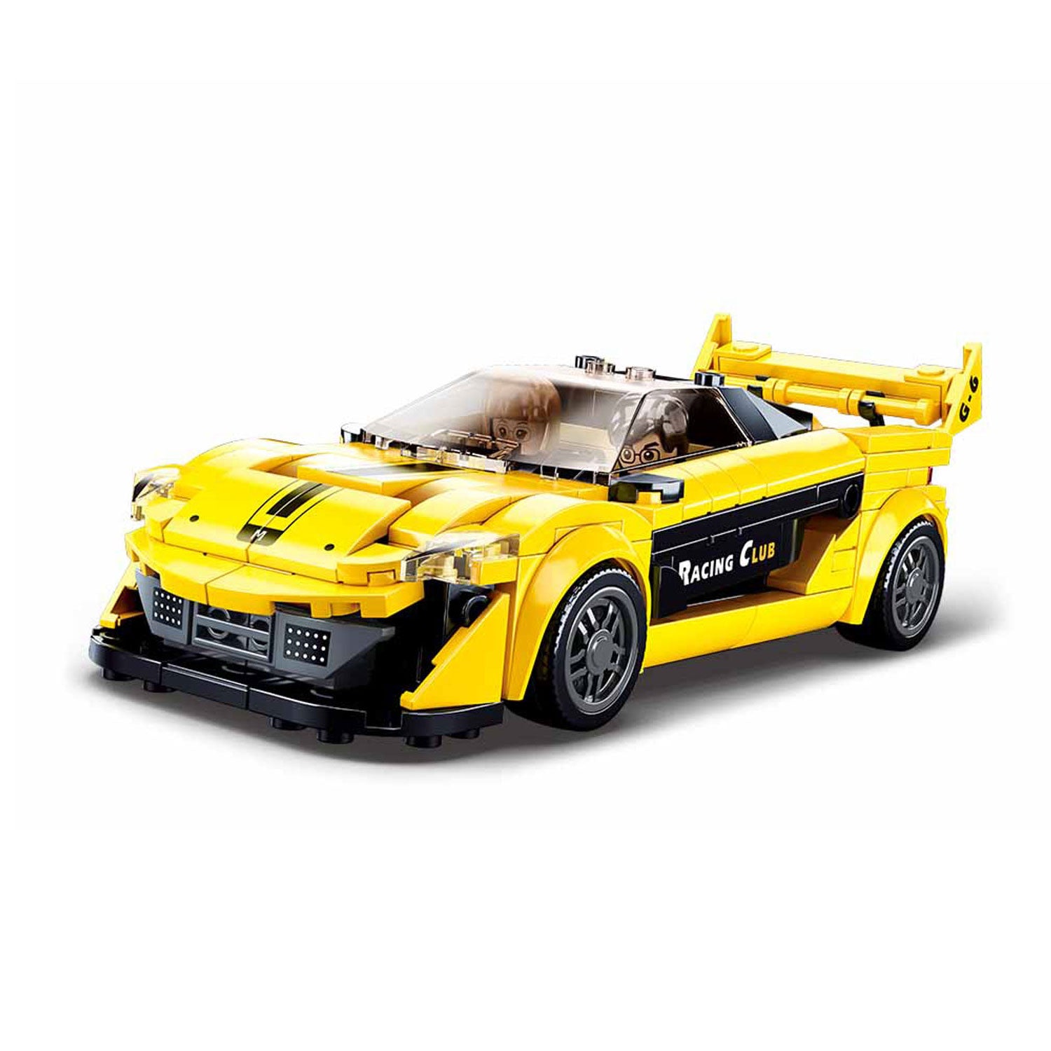 Sluban Engelse supercar geel