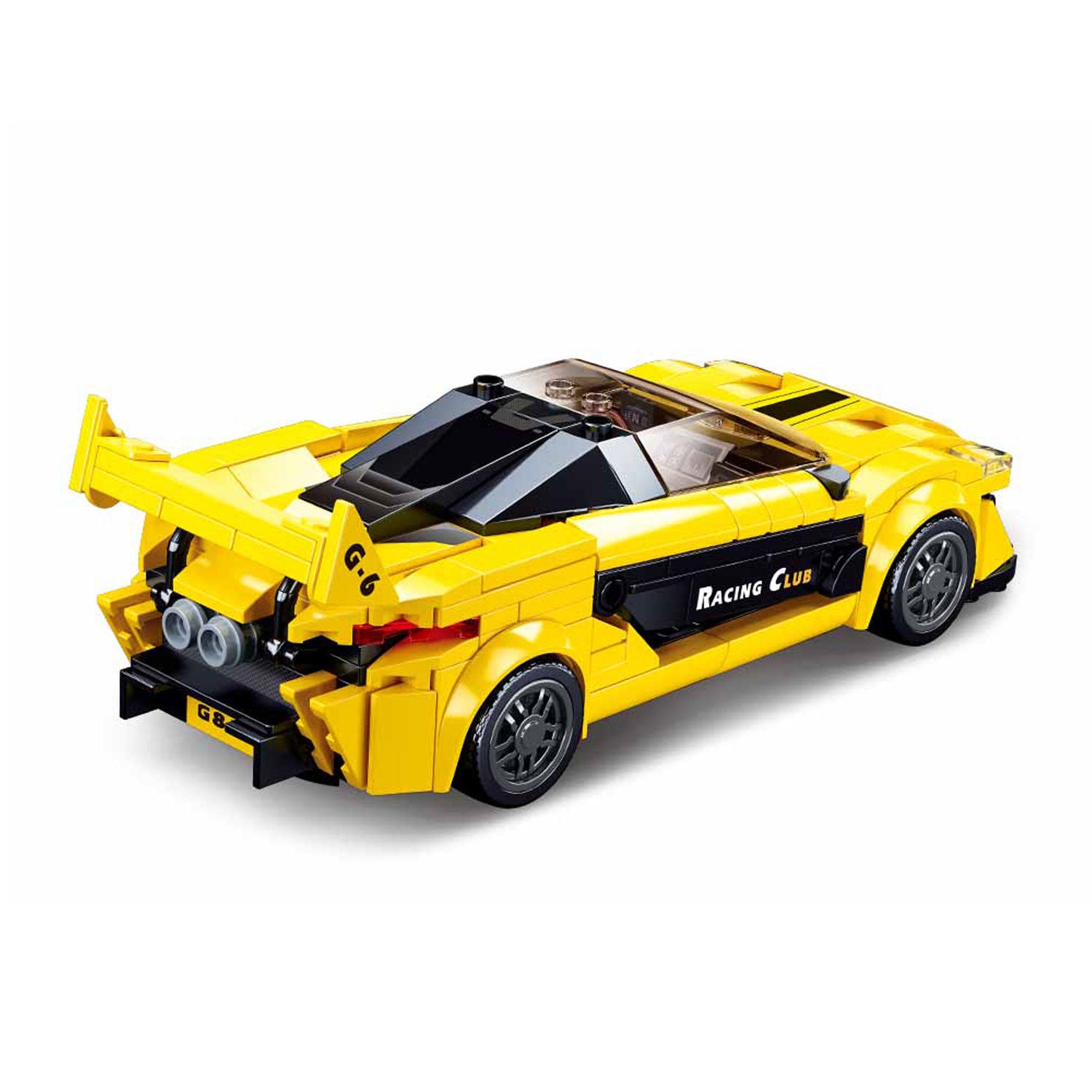 Sluban Engelse supercar geel