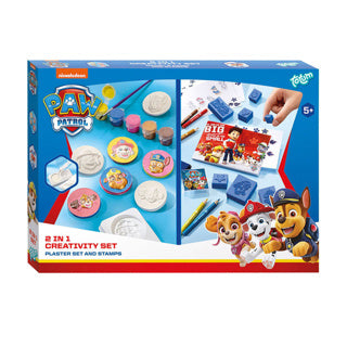 Paw Patrol totum 2in1 gips en stempels