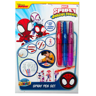 Canenco spidey spray pen set in a4 envelop