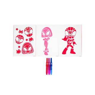 Canenco spidey spray pen set in a4 enveloppe | 12 stuks