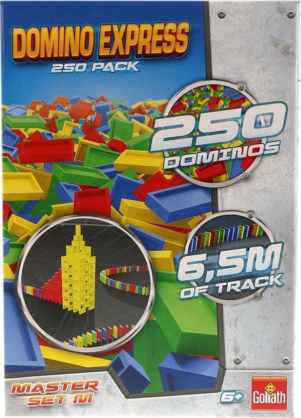 Goliath domino express 250 extra dominoes, champion race master set m