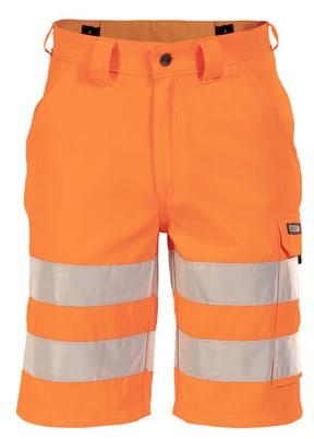 Dassy hoge zichtbaarheidsshort idaho p k fluo-oranje 52