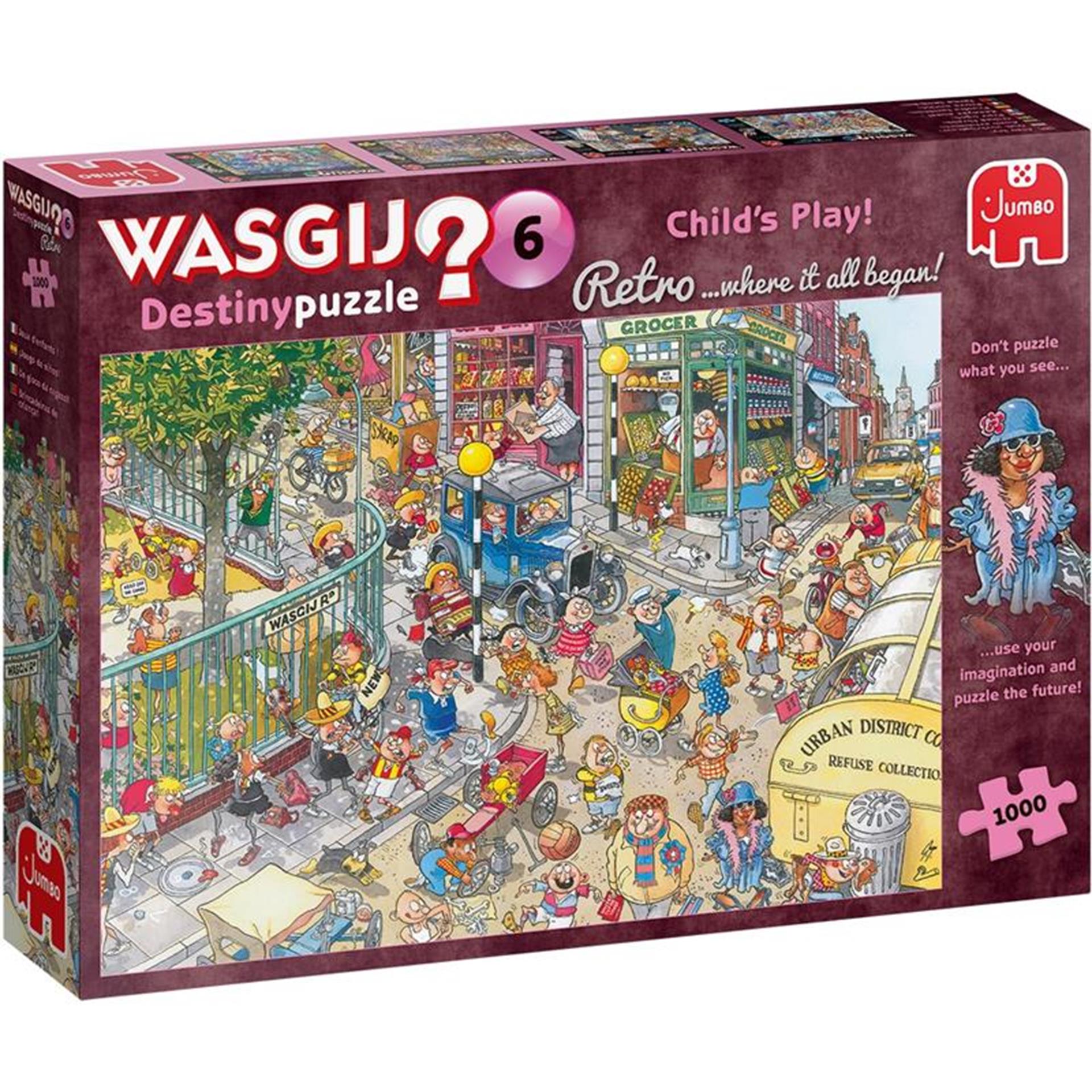 Jumbo wasgij retro destiny 6 - 1000pcs