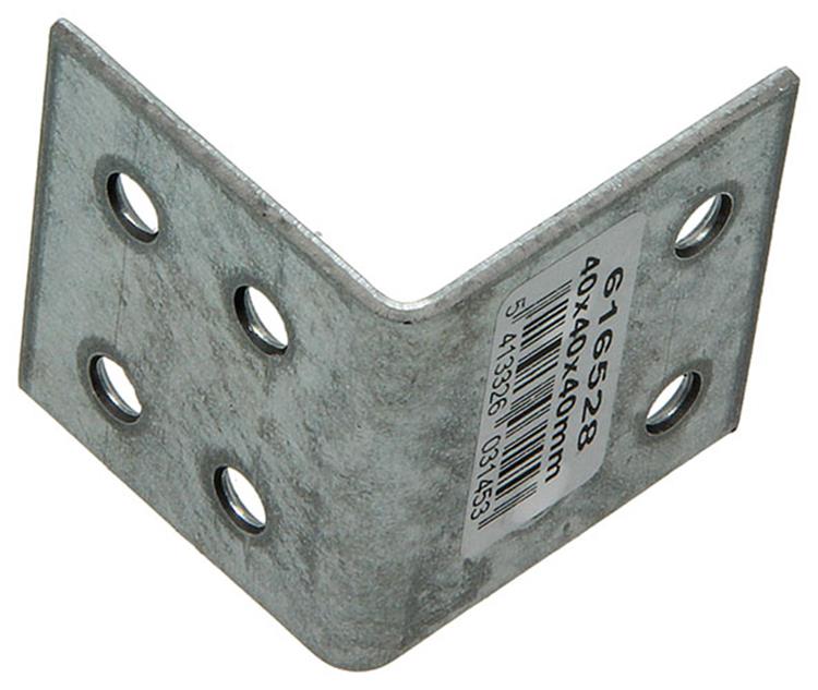 1003137 - hoekanker verz.40x40x40x2mm | 100 stuks