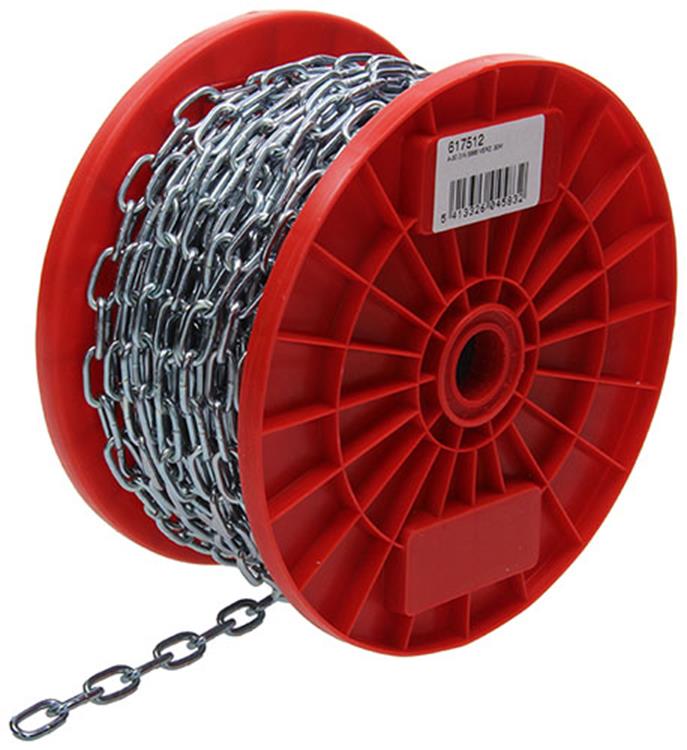 Mack 1014179 - ketting schakel kort din5685-2ø 3mm l 16mm 30m wwl 40 kg | 30 stuks