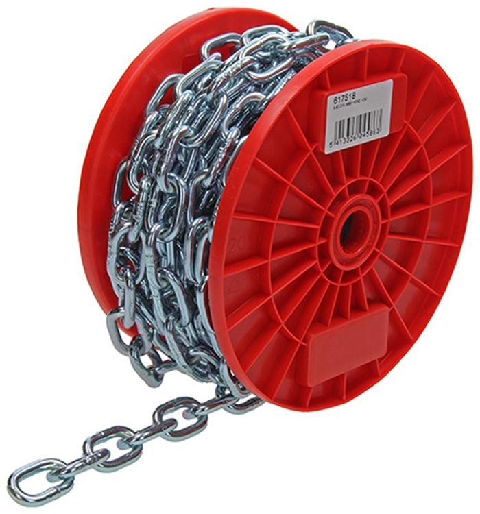 Mack 1014182 - ketting schakel kort din5685-2ø 6mm l 24mm 10m wwl 160 kg | 10 stuks