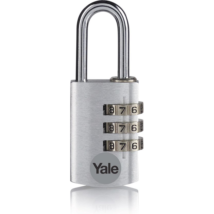 Yale 1065222 - hangslot 28mm alu zilver std | 6 stuks