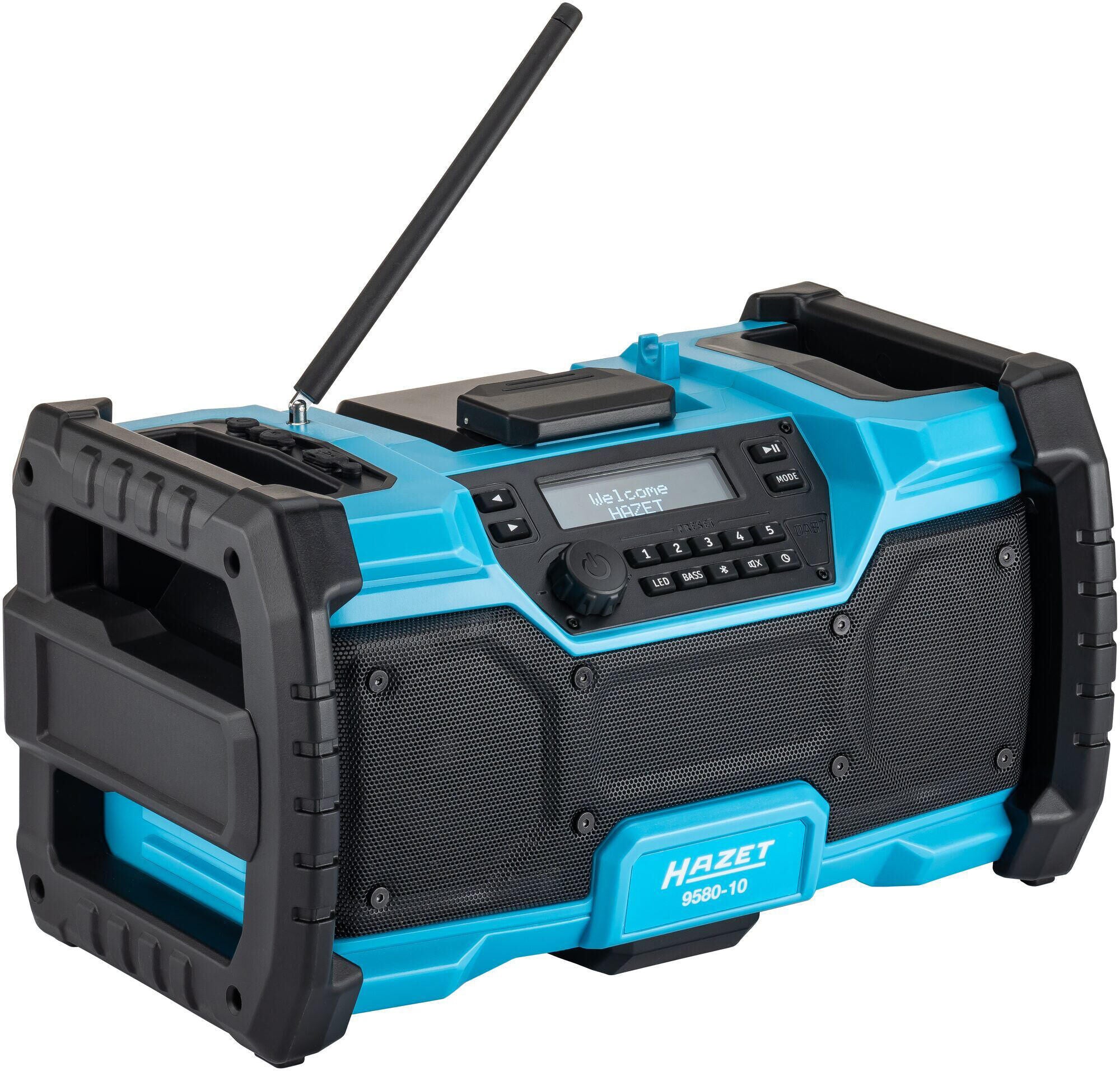 Hazet 9580-10 werfradio dab radio with bluetooth