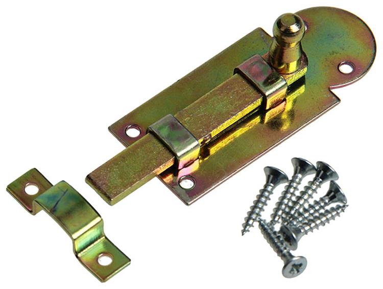Mack 1014263 - raamschuif met ronde knop, bichromaat a 60 - b 10 mm | 5 stuks