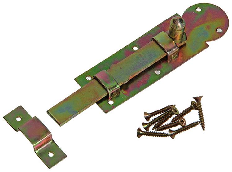 Mack 1014265 - raamschuif met ronde knop, bichromaat a 100 - b 25 mm | 5 stuks