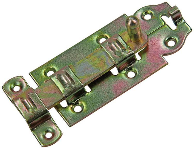 Mack 1014272 - rolschuif met ronde knop, bichromaat 100mm | 5 stuks