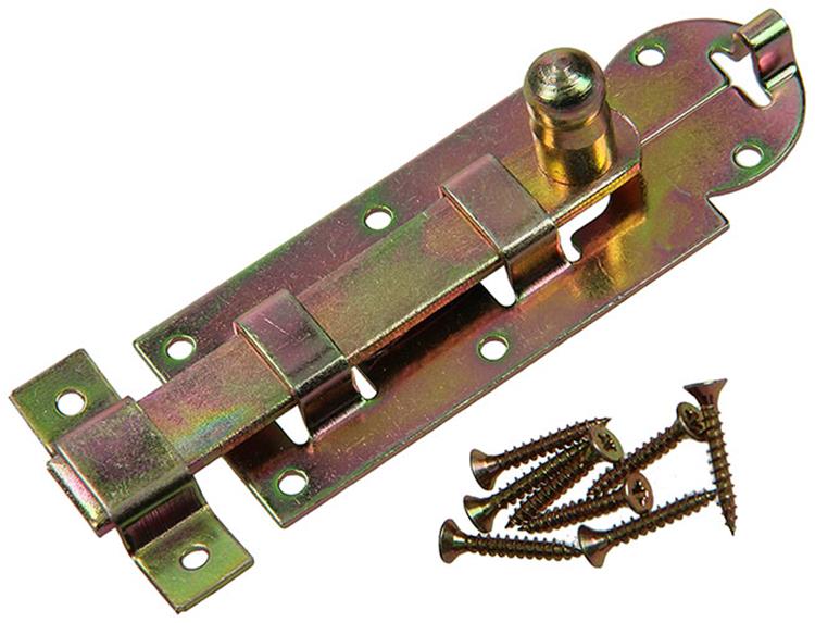 Mack 1014264 - raamschuif met ronde knop, bichromaat a 80 - b 20 mm | 5 stuks