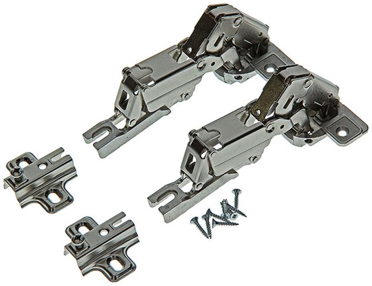 Mack 1013696 - 2 inbouw tv-kastscharnieren recht 35mm | 5 stuks