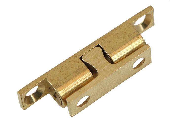 Mack 1013771 - 2 kogelsnapsloten messing h 44 x b 8 mm | 5 stuks