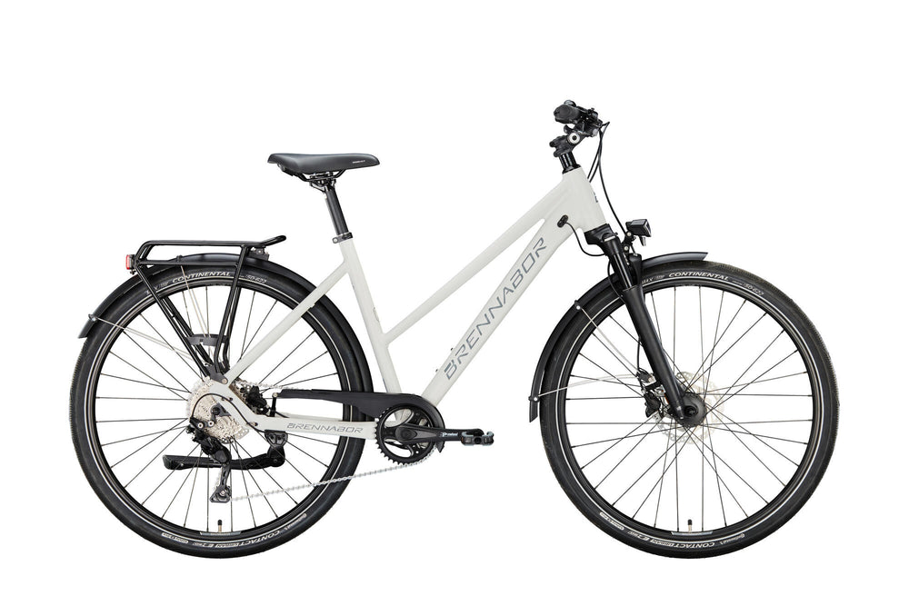 Brennabor trekkingfiets t-60 mod. 24 bike trekking t-60 28 55 trap. 18sp. grey grey