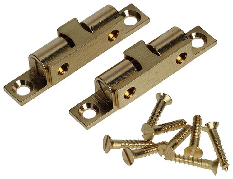 Mack 1013772 - 2 kogelsnapsloten messing h 49 x b 9 mm | 5 stuks