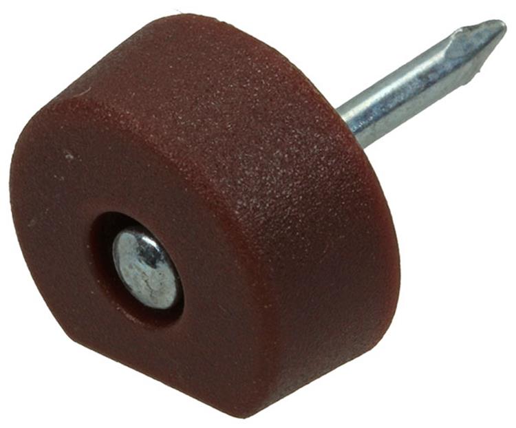 Mack 1013741 - 50 plankdragers + nagel bruin ø 10 mm | 10 stuks