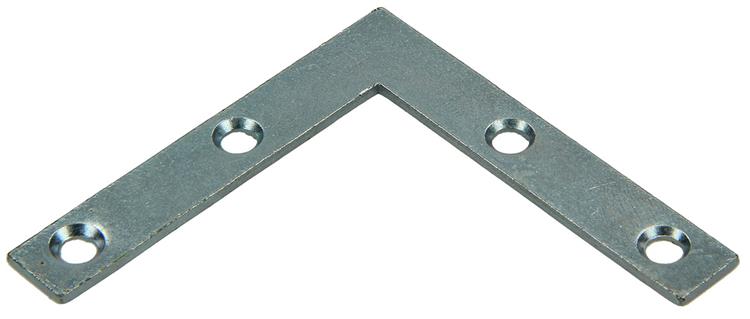 1013750 - 20 platte winkelhaken verzinkt60x60x10mm | 10 stuks