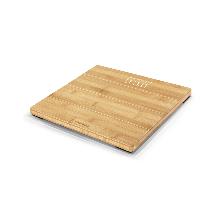 Soehnle 63880 style sense bamboe magie digitale personenweegschaal