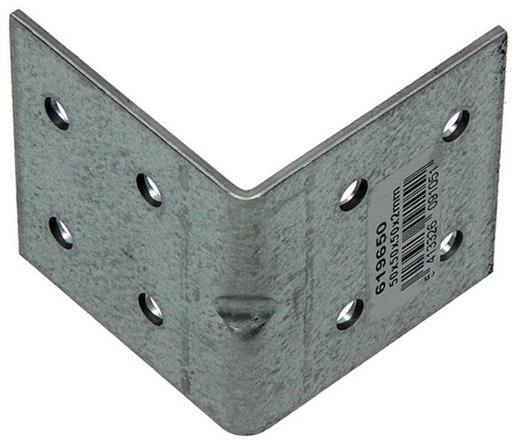1003149 - hoekanker verz.50x50x50x2mm | 100 stuks