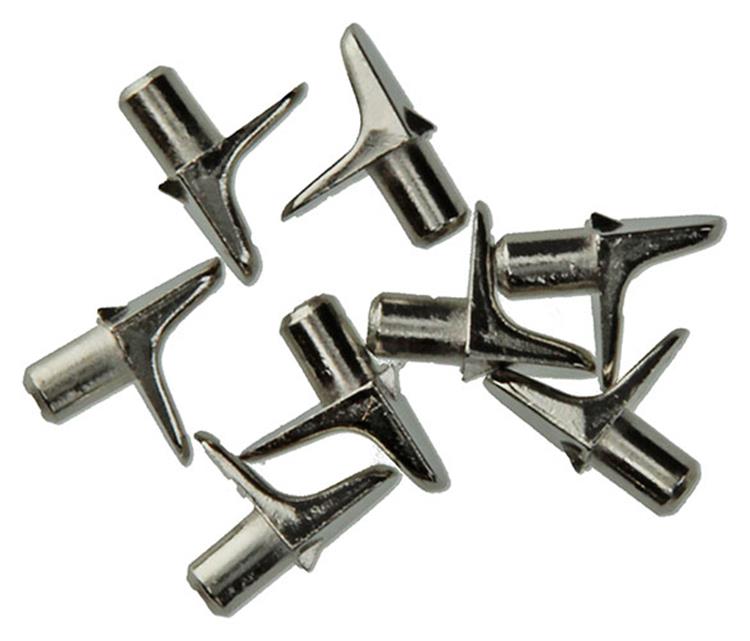 Mack 1014491 - 8 plankdragers vernikkeld ø 5 mm | 5 stuks