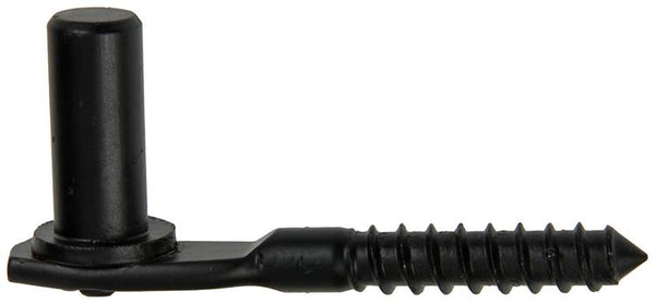 1014504 - schroefhaak voor luik zwart dia 16 mm | 10 stuks