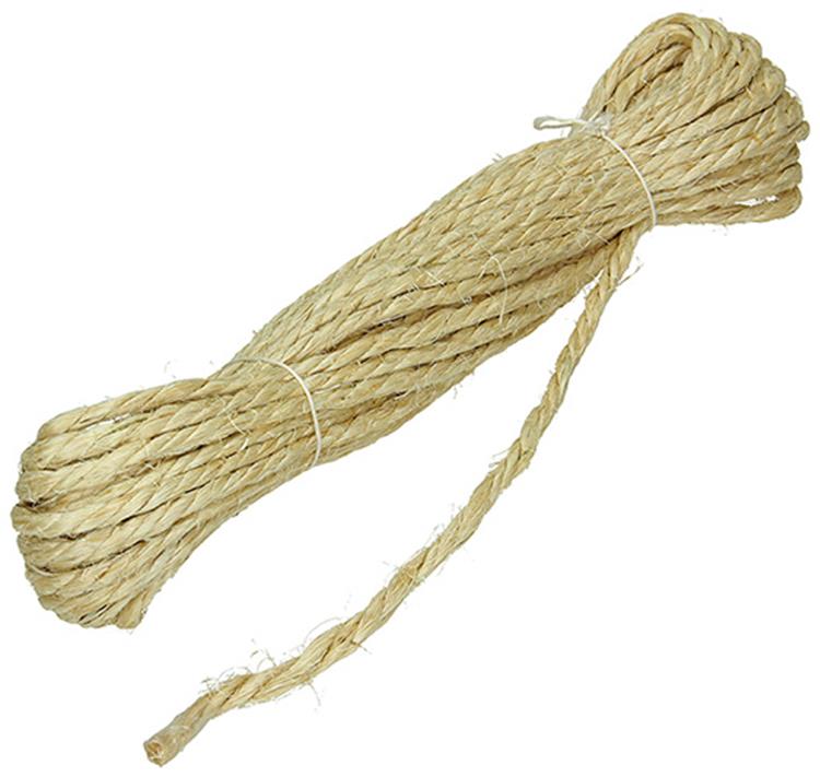 Mack 1014957 - sisal gedraaide streng 4mm ca 20m | 5 stuks