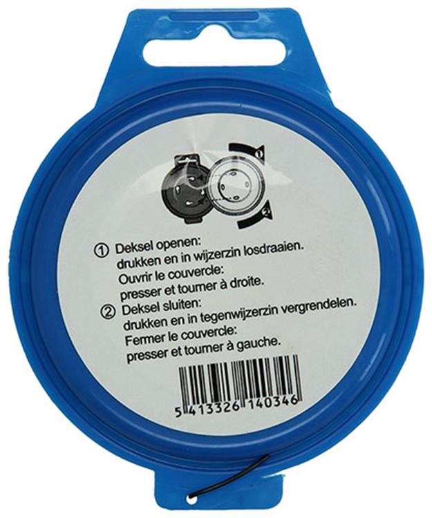 Mack 1015189 - binddraad zwart getemp. hobby ø1mm - 15m | 6 stuks