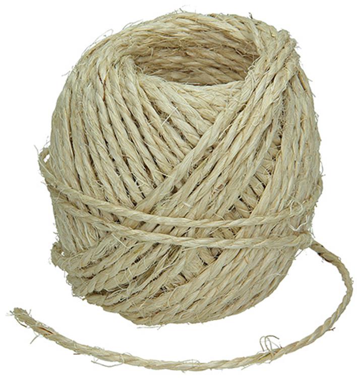 Mack 1013951 - paktouw sisal bobijn 3mm ca 22m | 10 stuks