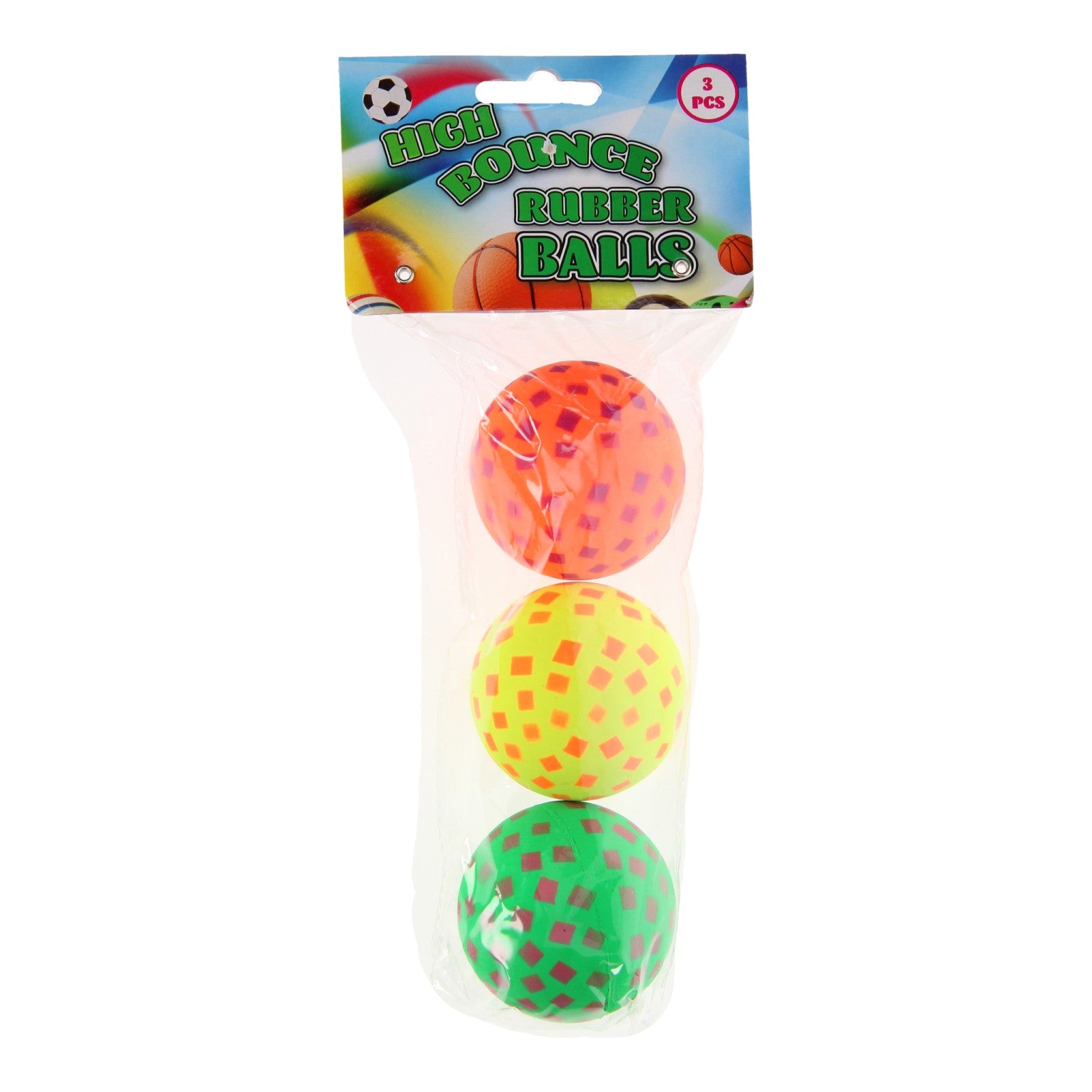 Johntoy high-bounce ballen, 3e