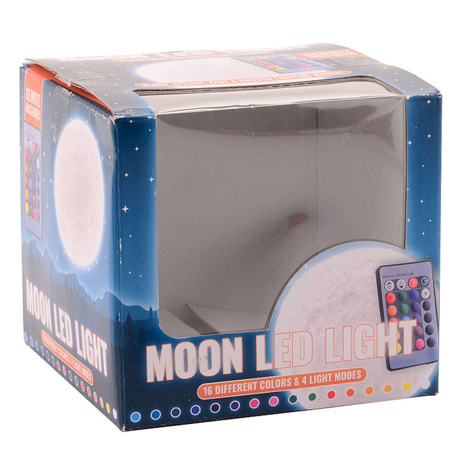 Johntoy Maanlamp Kleurwisselend met Afstandsbediening