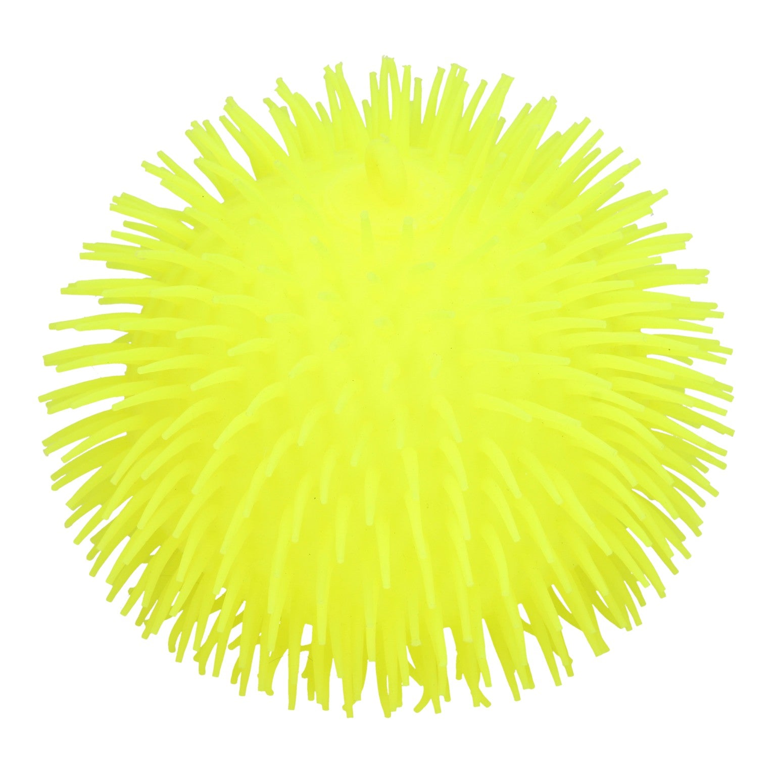 Johntoy fluffy bal speelgoed 23cm kleurrijk knijpbaar - 1 kleur willekeurig geleverd
