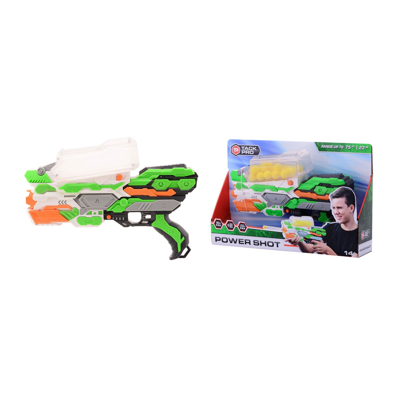 Tack pro power shot ik ontmoette 30 ballen, 36cm