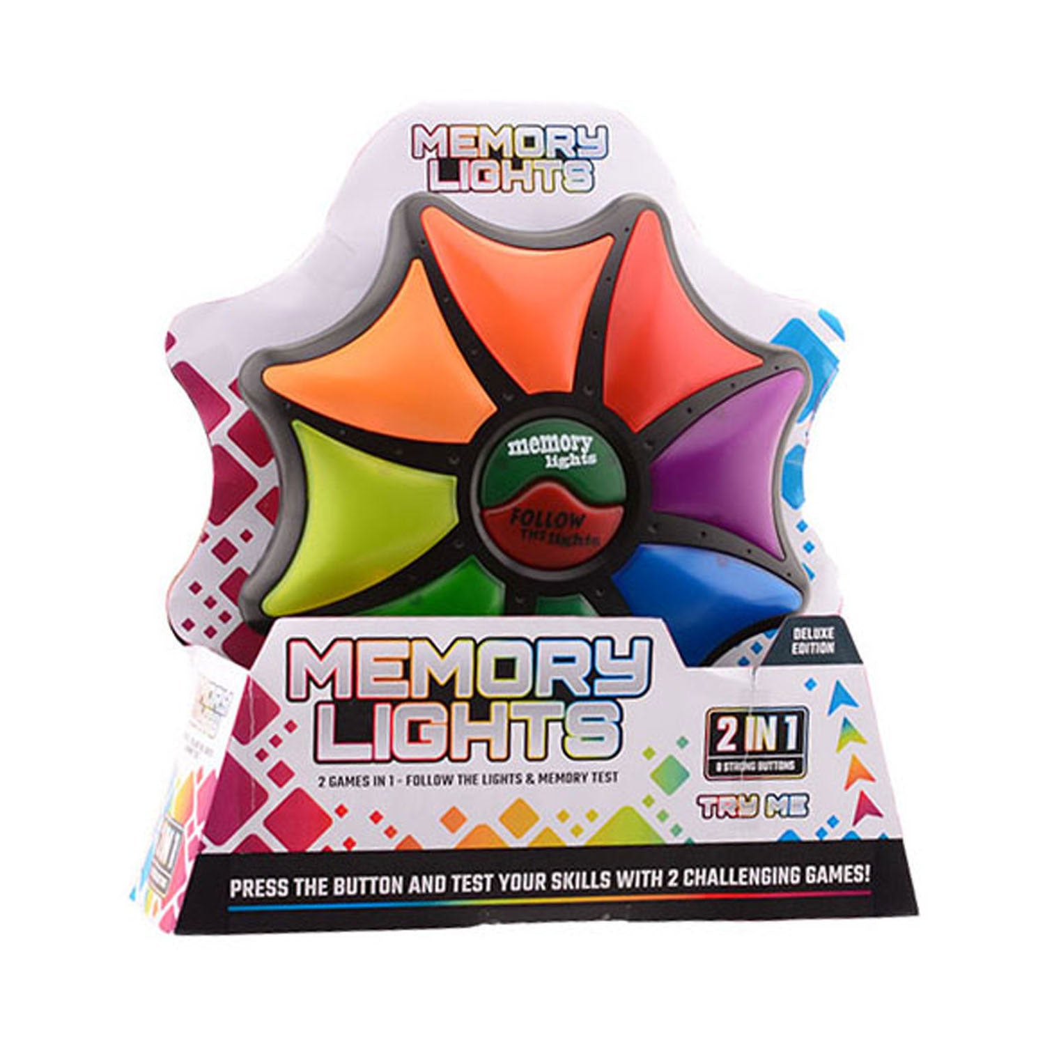 Johntoy memory game star XL light sound