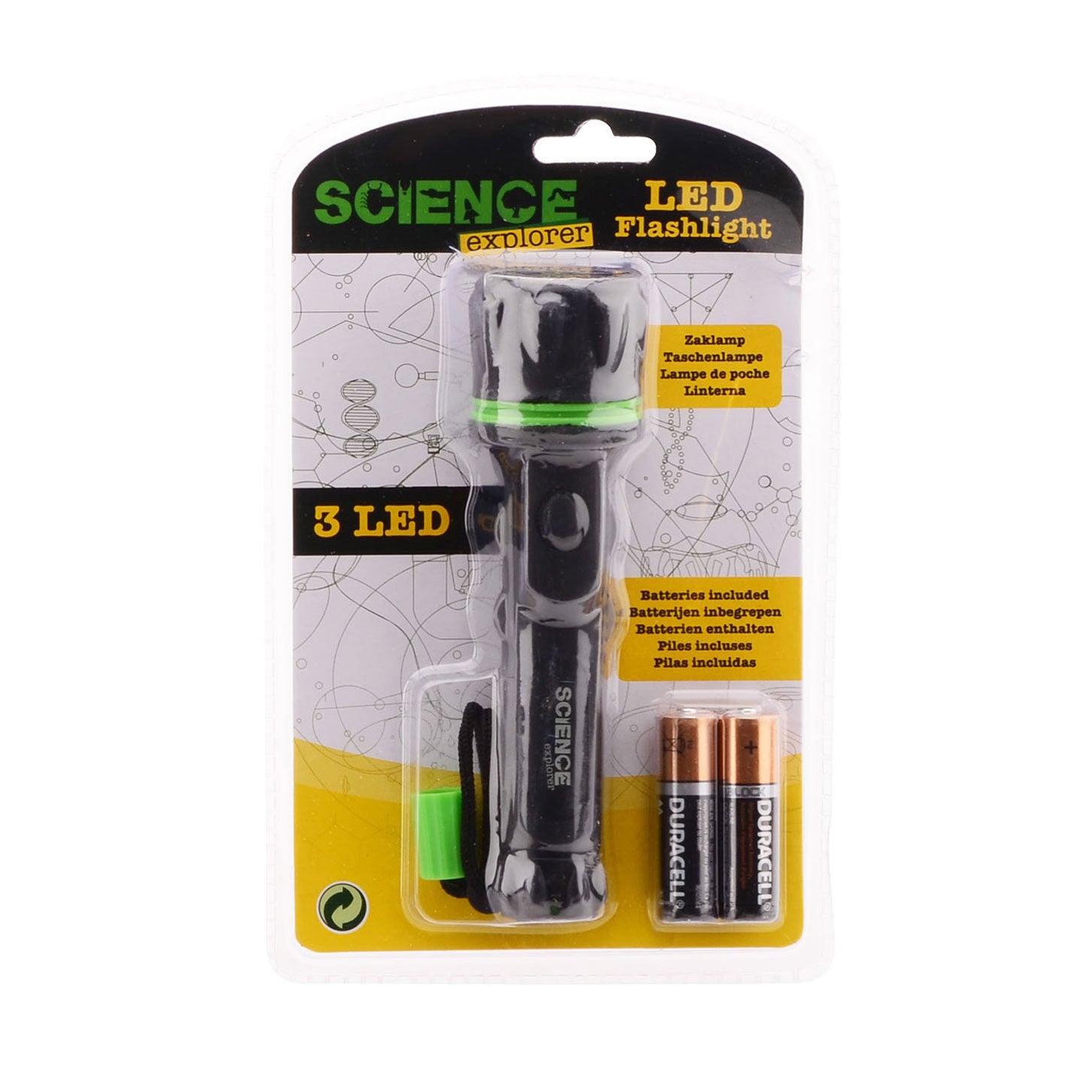 Johntoy zaklamp science explorer