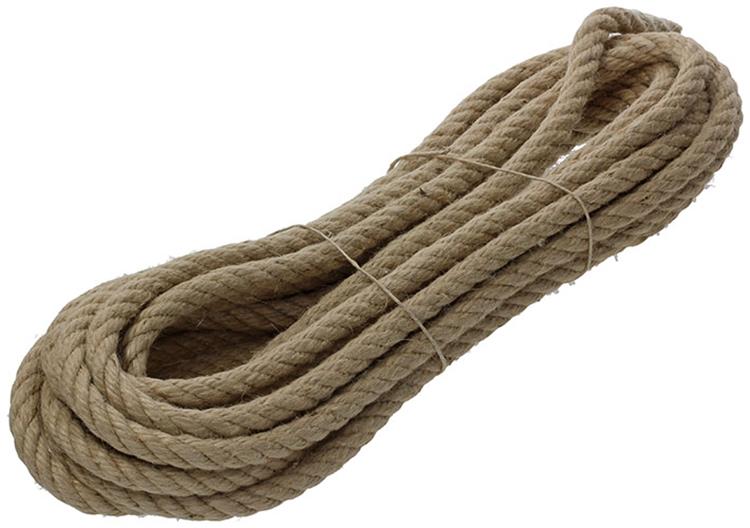 Mack 1013969 - jutetouw gedraaid streng 12mm 10m | 5 stuks