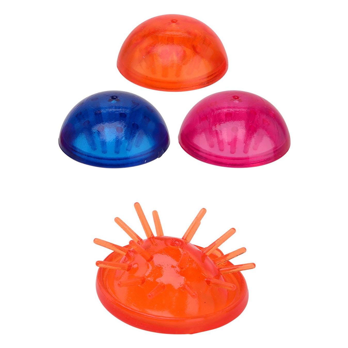 Johntoy plopper geelbaars, 3st.