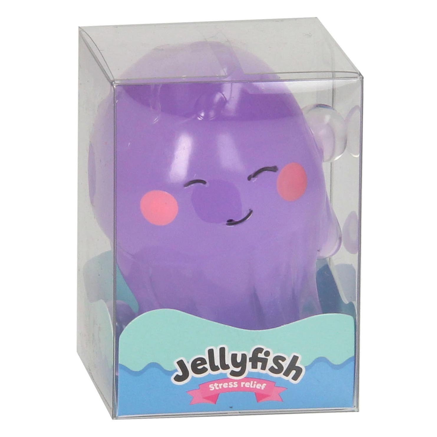 Johntoy Transparante Stress Inktvis