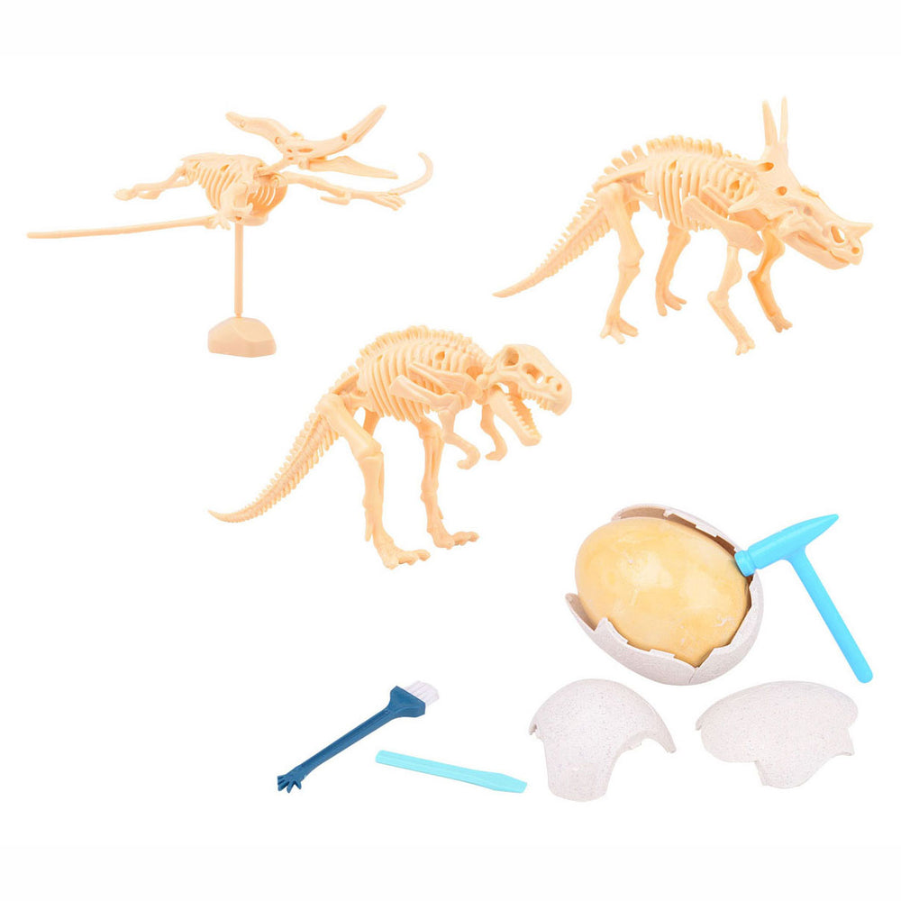 Breek het ei van de dinosaurus
