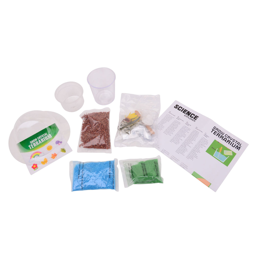 Johntoy science explorer maak je eigen crystal terrarium