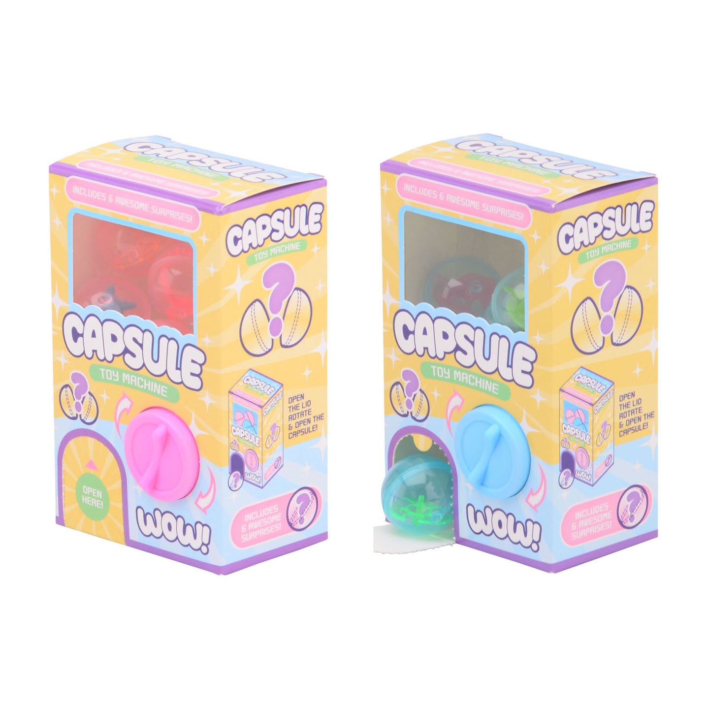 Johntoy ronde mini speelgoedautomaat met verrassingen