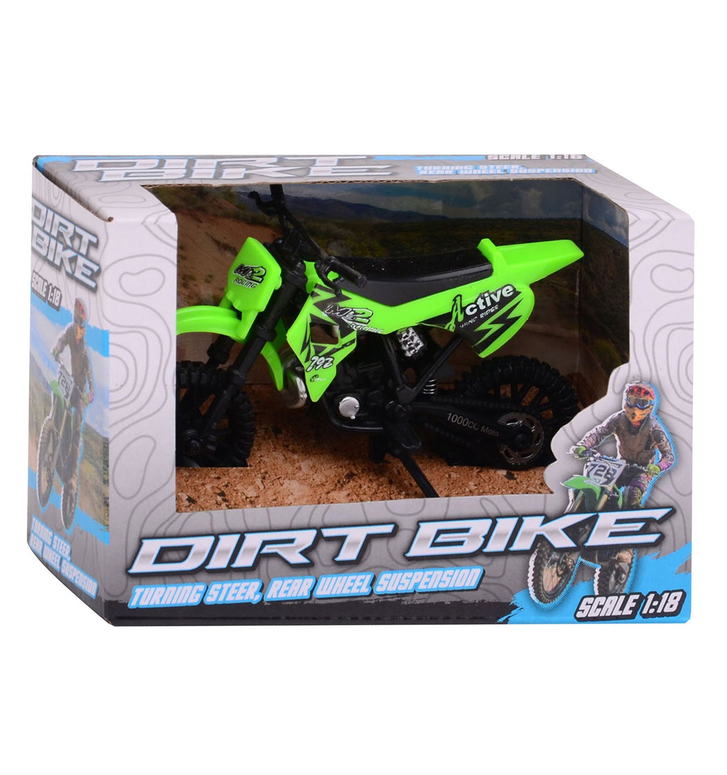 Johntoy crossmotor motor, 12cm